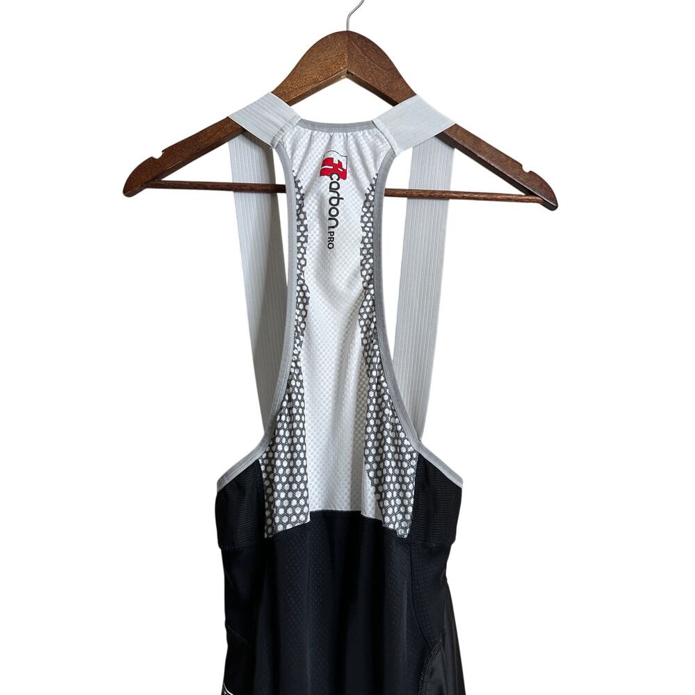 Pinarello Cycling Bib Shorts Black/White Mens XL - Picture 3 of 10